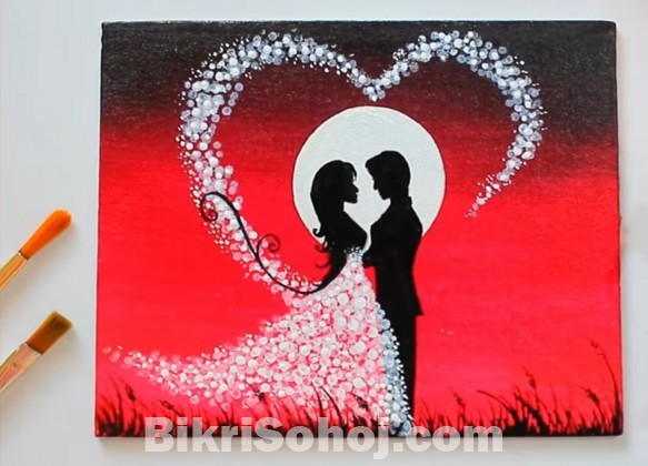 Romantic Couple painting